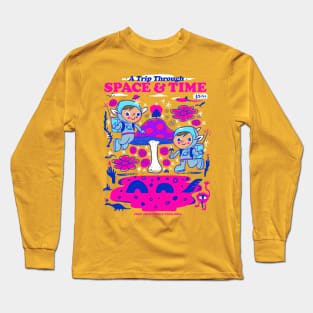 A Trip Through Space and Time Long Sleeve T-Shirt